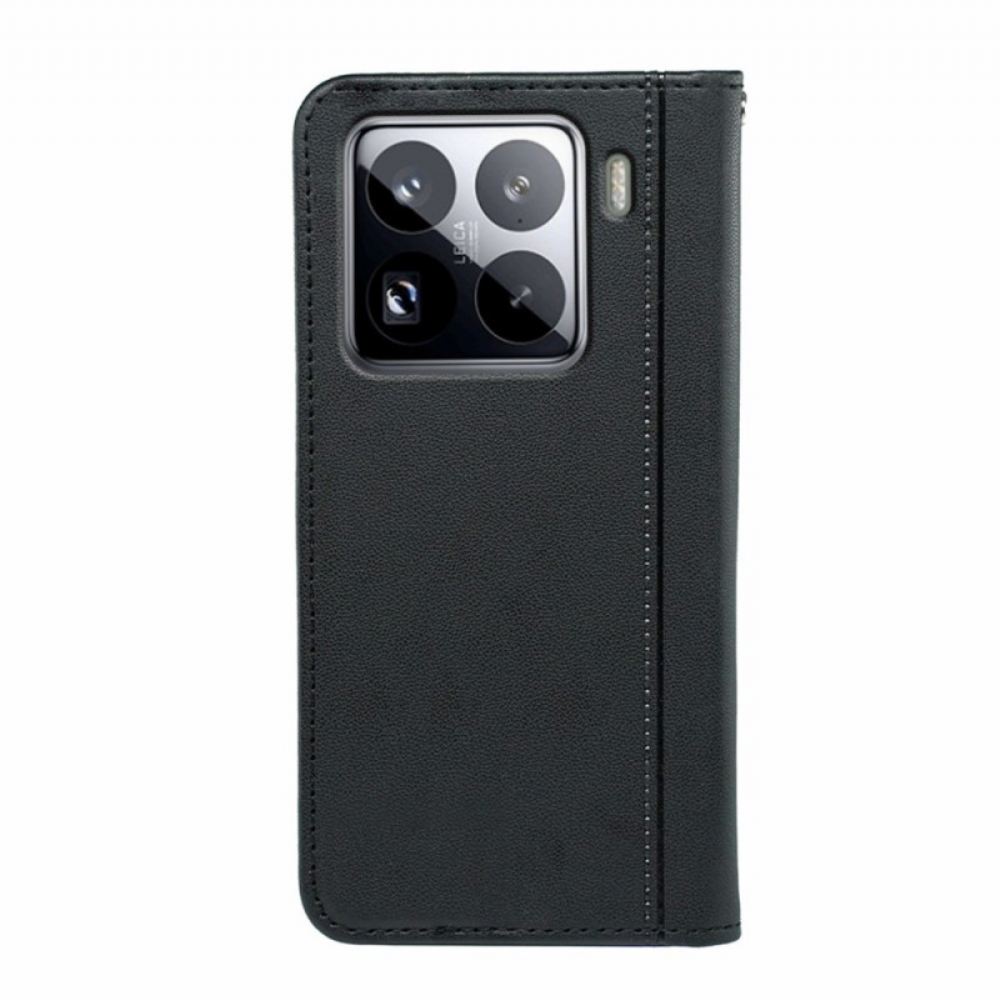 Peněženková Pouzdra Xiaomi 15 Kryty Na Mobil Prémiové