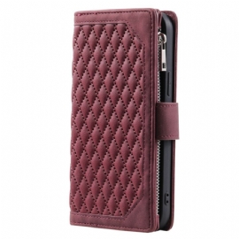 Peněženková Pouzdra Xiaomi 15 Prošívané Peněženka