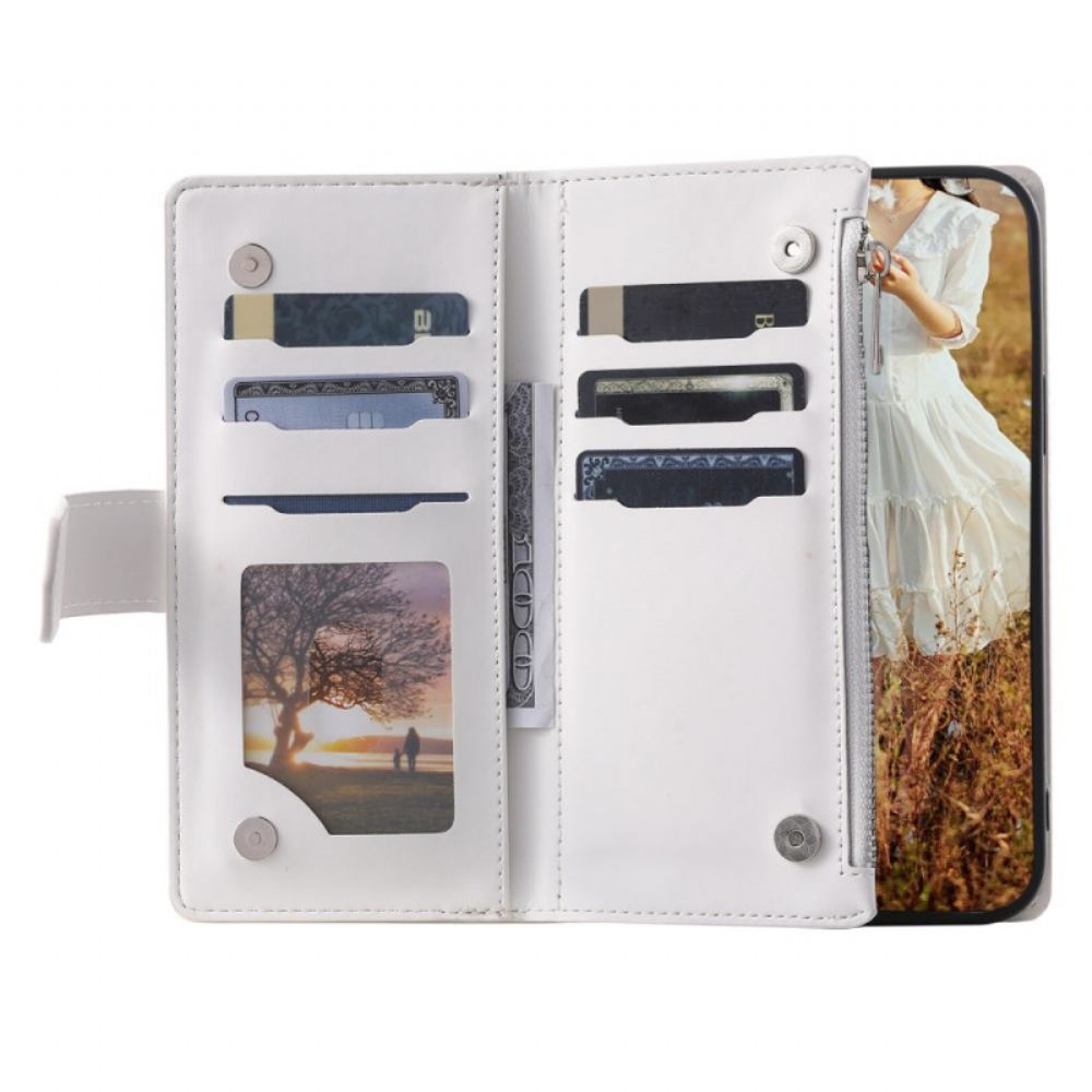 Peněženková Pouzdra Xiaomi 15 Prošívané Peněženka