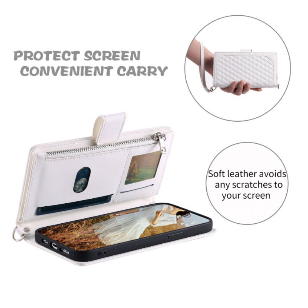 Peněženková Pouzdra Xiaomi 15 Prošívané Peněženka