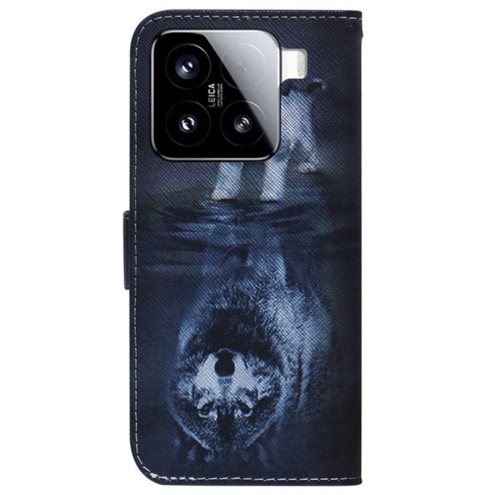 Peněženková Pouzdra Xiaomi 15 Štěněcí Sen