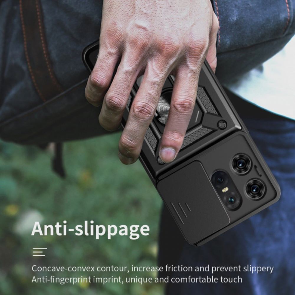 Kryt Motorola Edge 50 Pro Chránič Objektivu A Podpůrný Kroužek