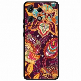 Kryt Motorola Edge 50 Pro Kryty Na Mobil Zlatý Květ Cercis
