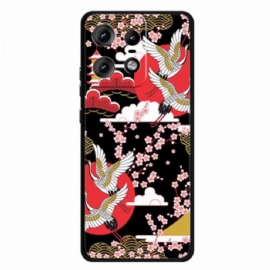 Kryt Motorola Edge 50 Pro Kryty Na Mobil Čtyři Jeřábi V Letu