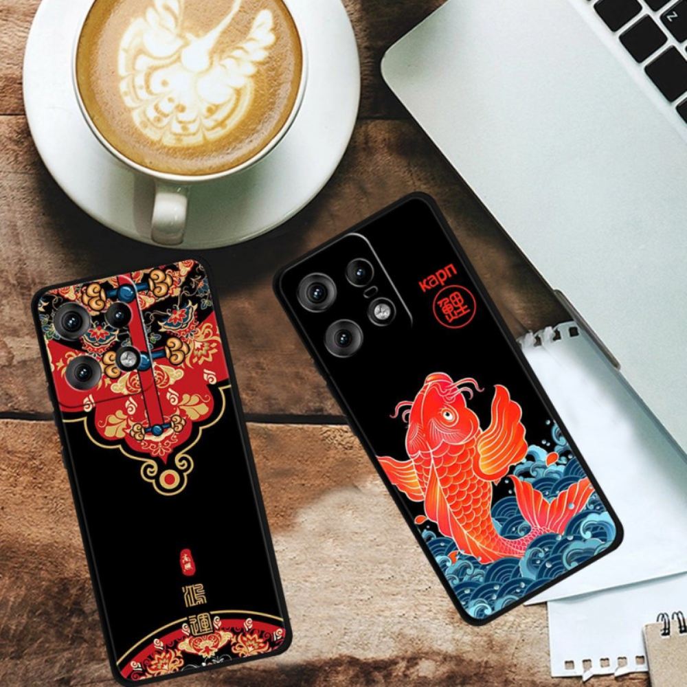 Kryt Motorola Edge 50 Pro Květ Fénixe