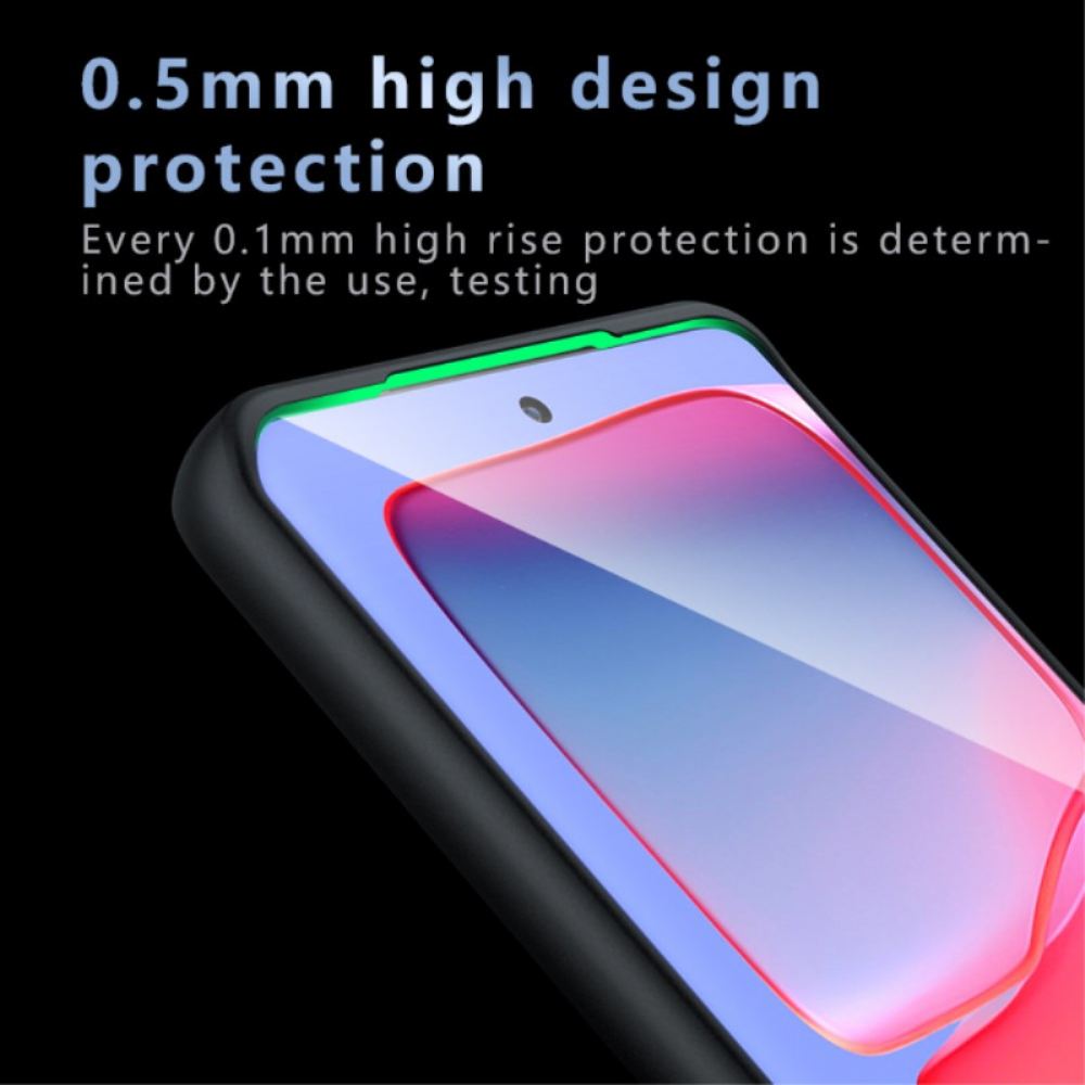 Kryt Na Motorola Edge 50 Pro Černá Průhledná