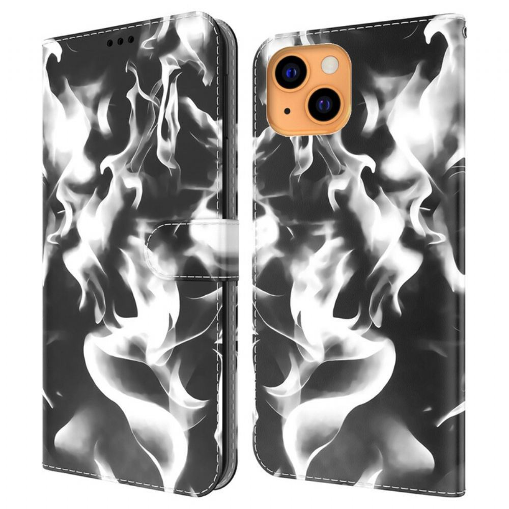 Flipové Pouzdro Na iPhone 13 Mini Abstraktní Vzor