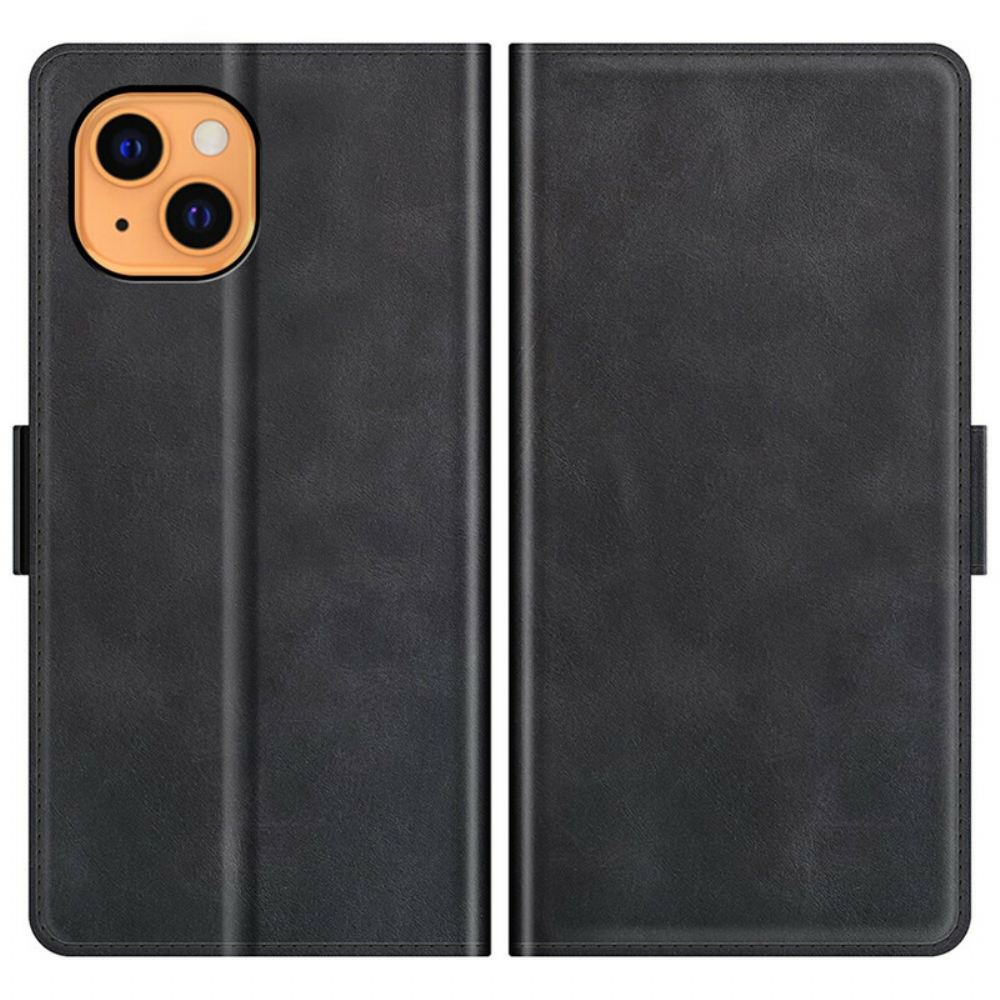 Flipové Pouzdro Na iPhone 13 Mini Dvojité Zapínání