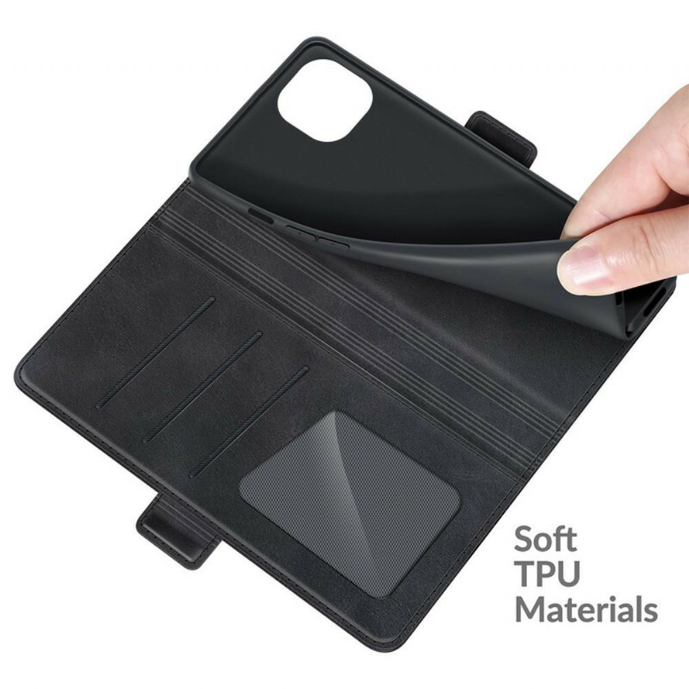Flipové Pouzdro Na iPhone 13 Mini Dvojité Zapínání