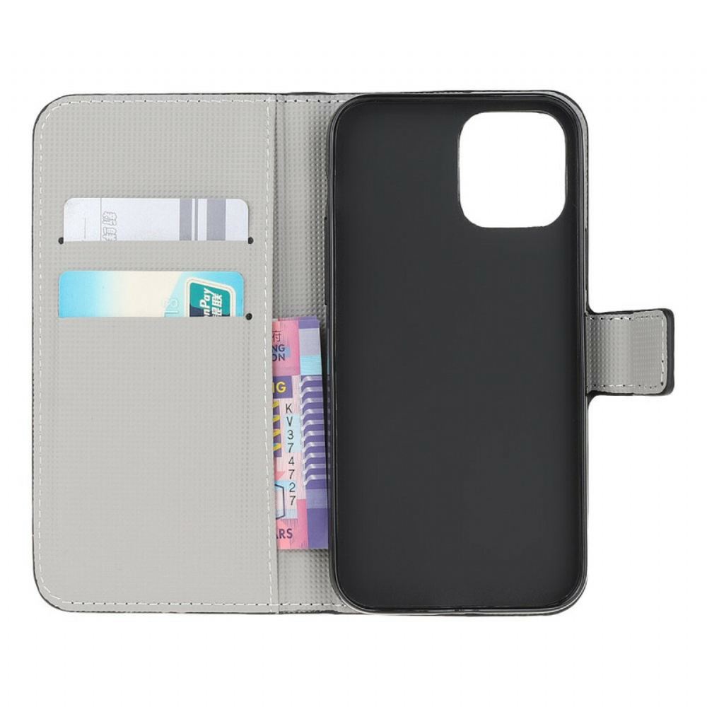 Flipové Pouzdro Na iPhone 13 Mini Galaxy Design