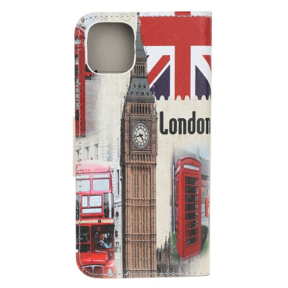 Flipové Pouzdro Na iPhone 13 Mini Londýnský Život