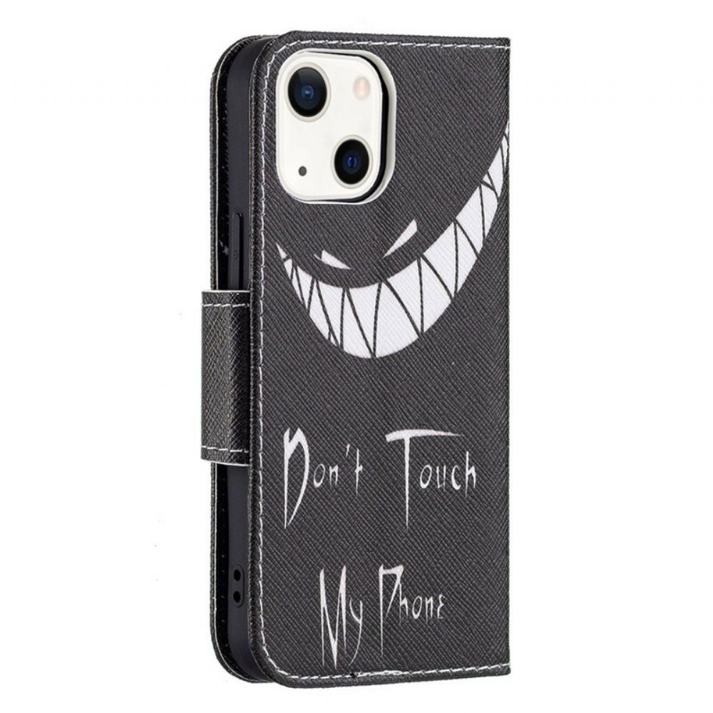 Flipové Pouzdro Na iPhone 13 Mini Ďábelský Telefon