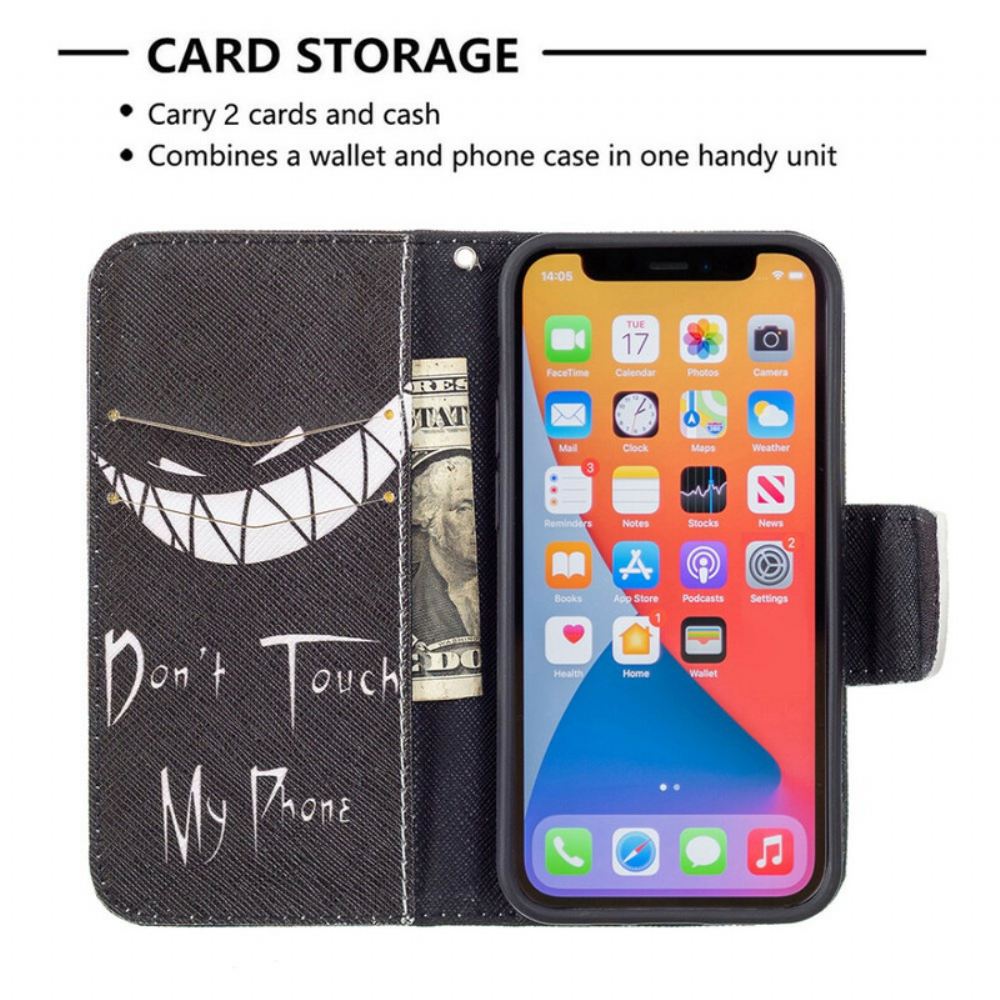 Flipové Pouzdro Na iPhone 13 Mini Ďábelský Telefon
