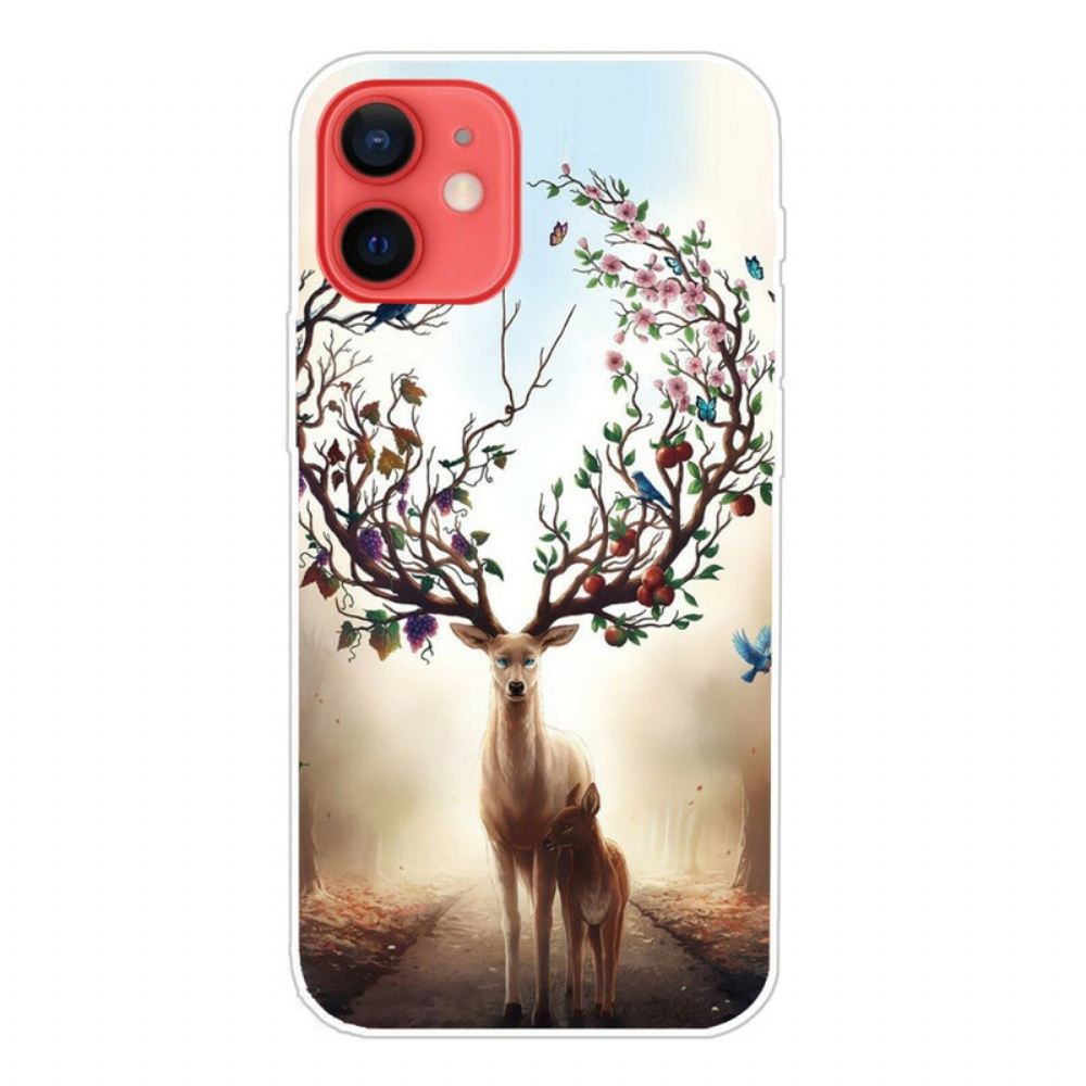 Kryt Na iPhone 13 Mini Flexibilní Jelen