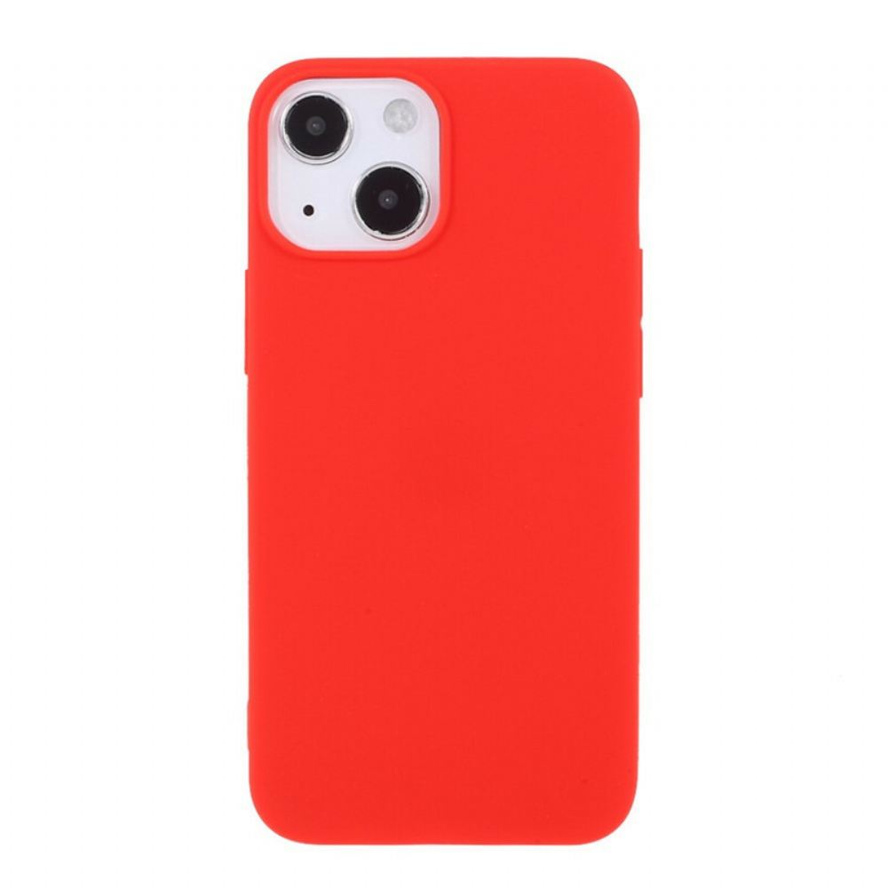 Kryt Na iPhone 13 Mini Flexibilní Silikonová Matná