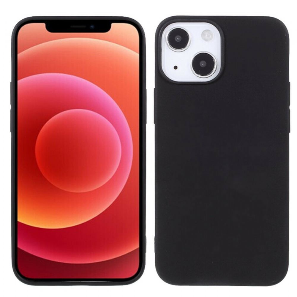 Kryt Na iPhone 13 Mini Flexibilní Silikonová Matná