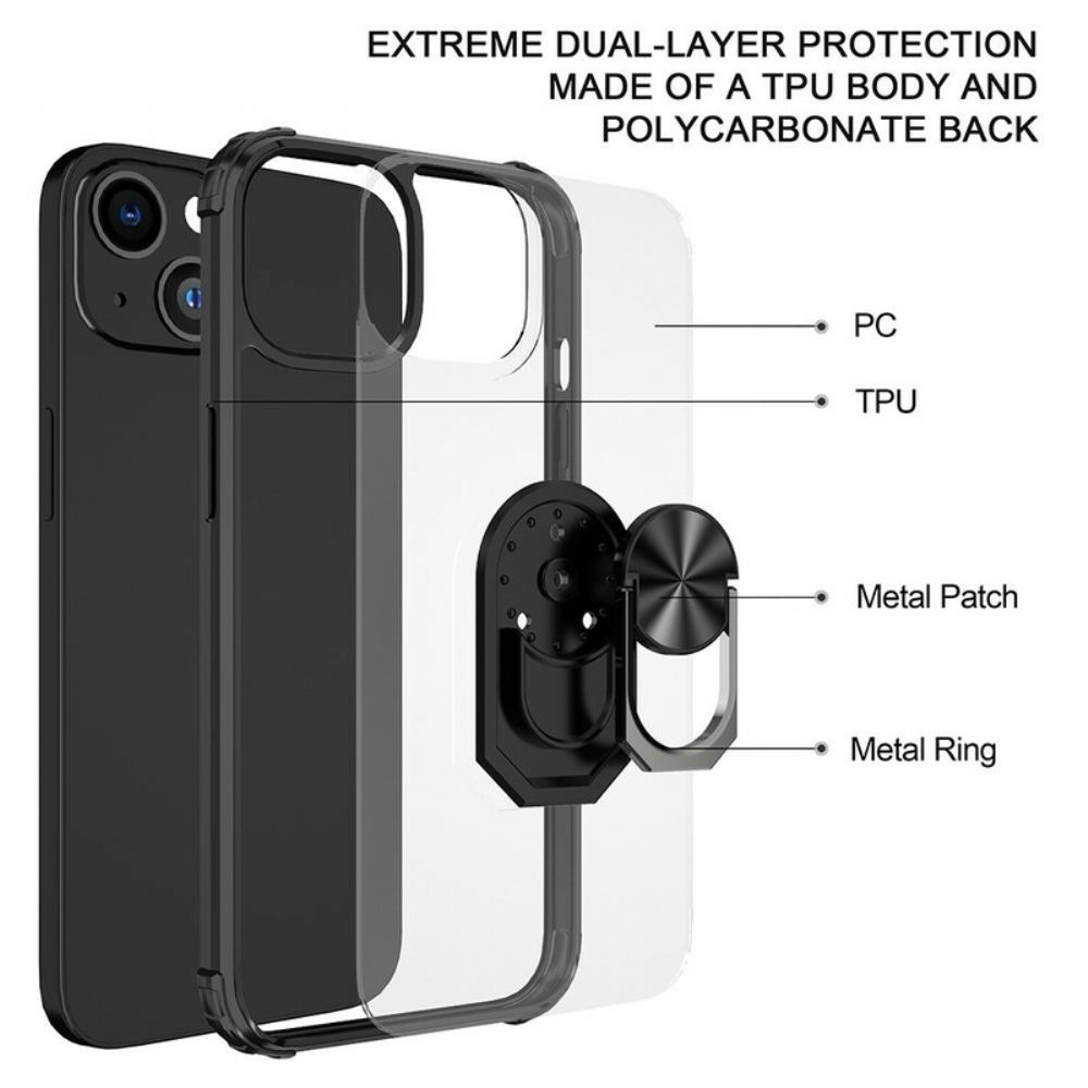 Kryt Na iPhone 13 Mini Prémiový Prstencový Hybrid