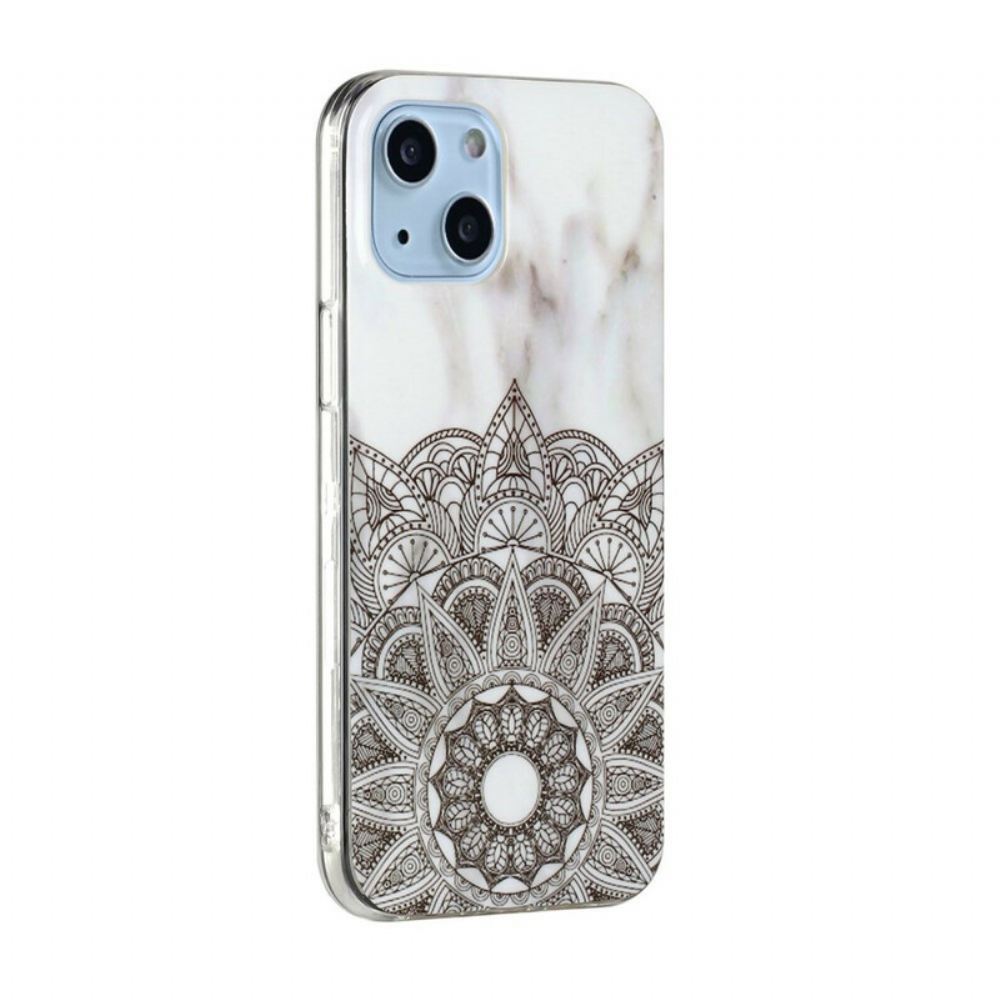 Kryty Na Mobil Na iPhone 13 Mini Geometrie Mramoru