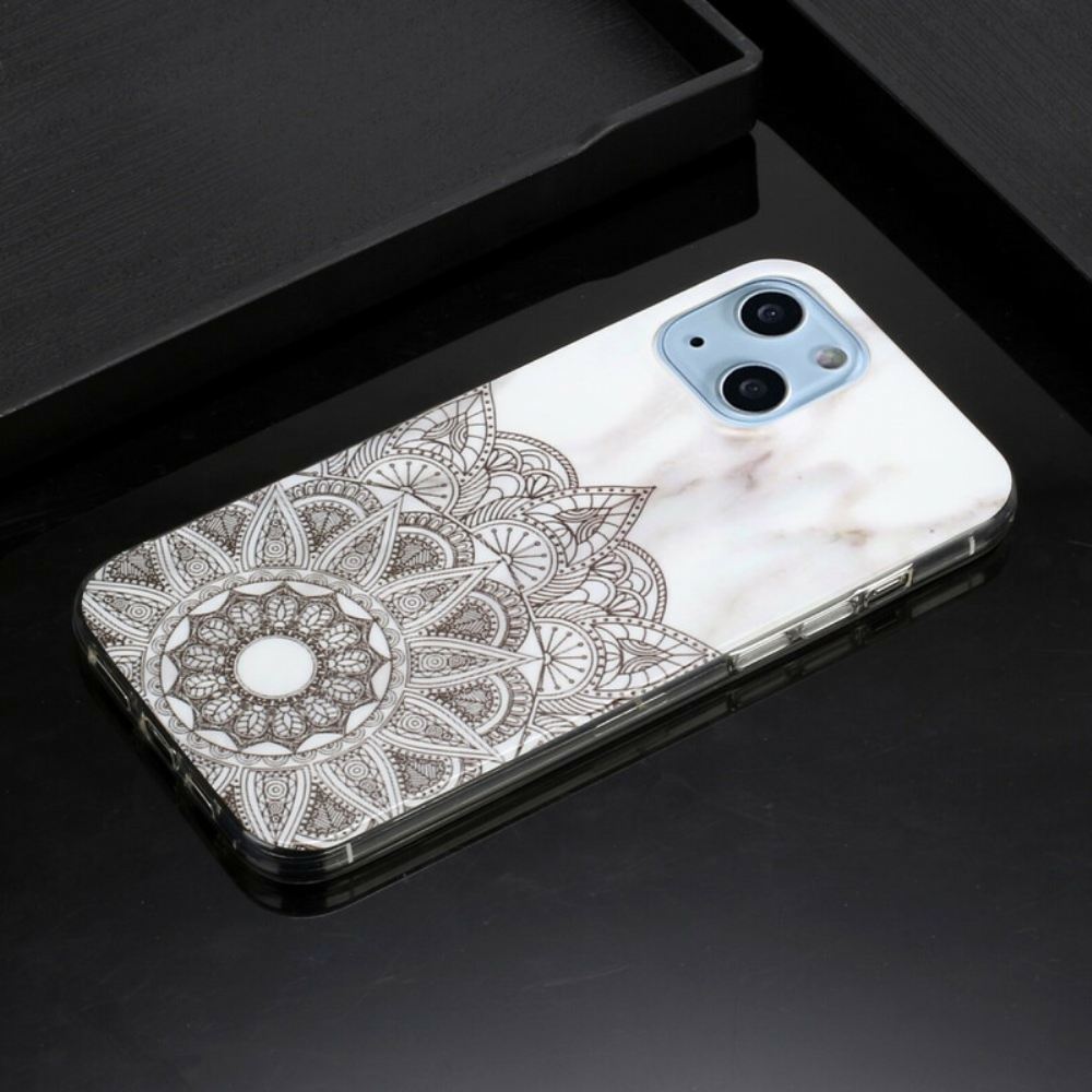 Kryty Na Mobil Na iPhone 13 Mini Geometrie Mramoru