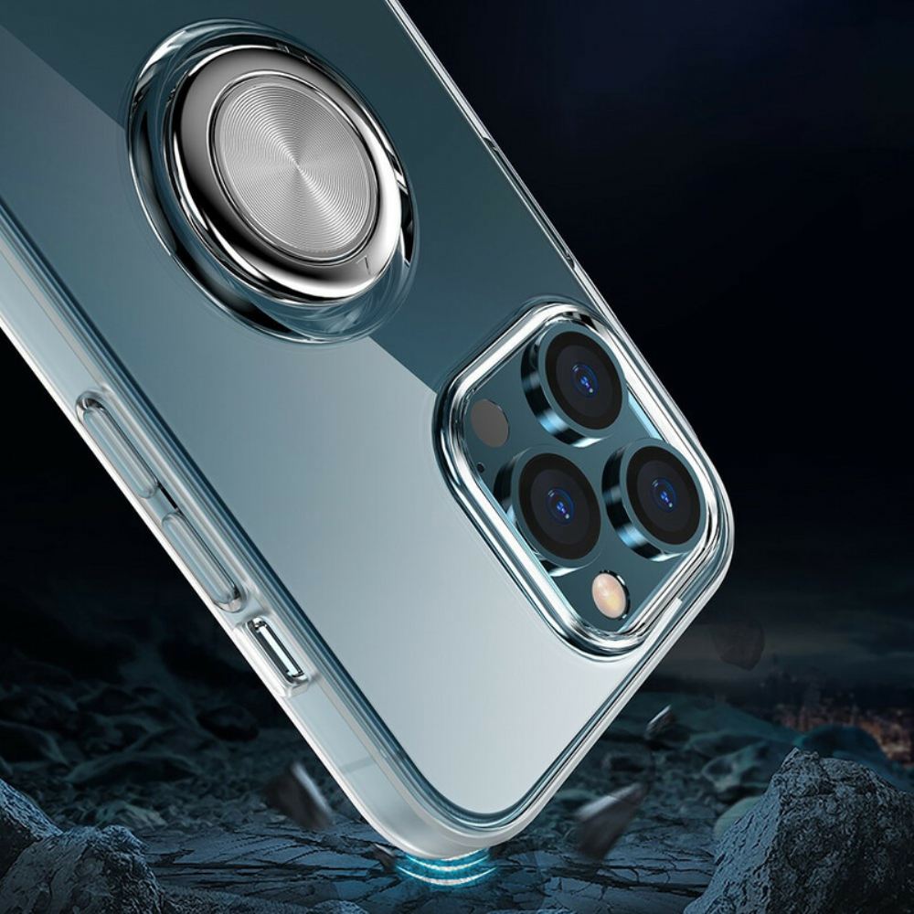 Kryty Na Mobil Na iPhone 13 Mini Transparentní S Podporou Vyzvánění
