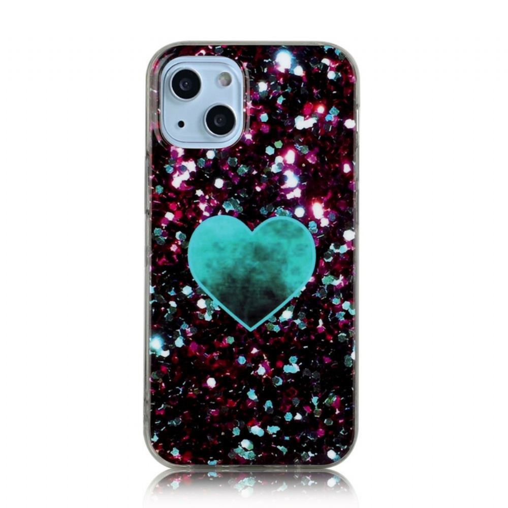 Kryty Na Mobil Na iPhone 13 Mini Třpytivý Mramor