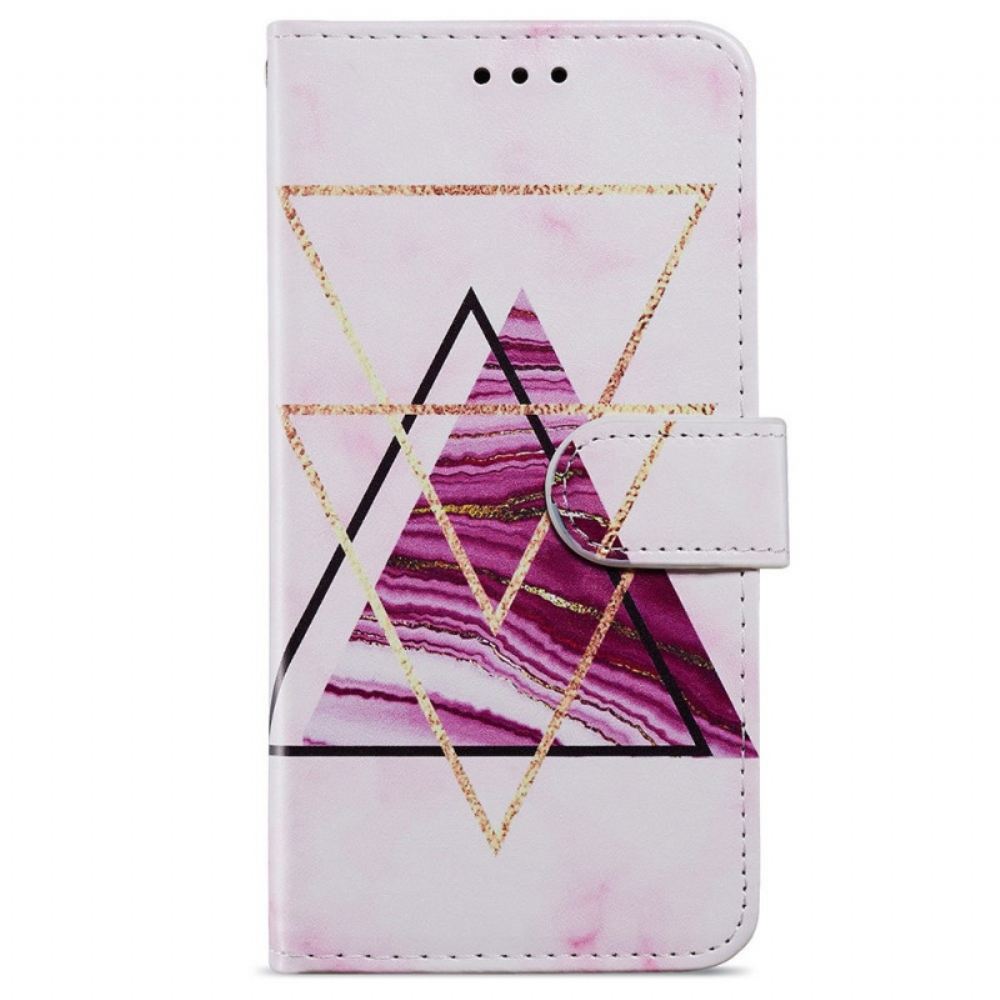 Flipové Pouzdro Na Samsung Galaxy A33 5G Intenzivní Mramor