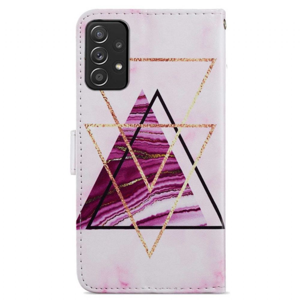 Flipové Pouzdro Na Samsung Galaxy A33 5G Intenzivní Mramor