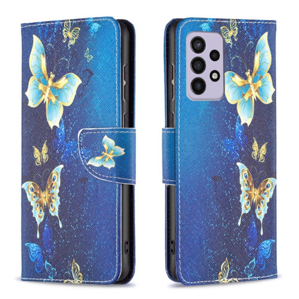 Flipové Pouzdro Na Samsung Galaxy A33 5G Můry