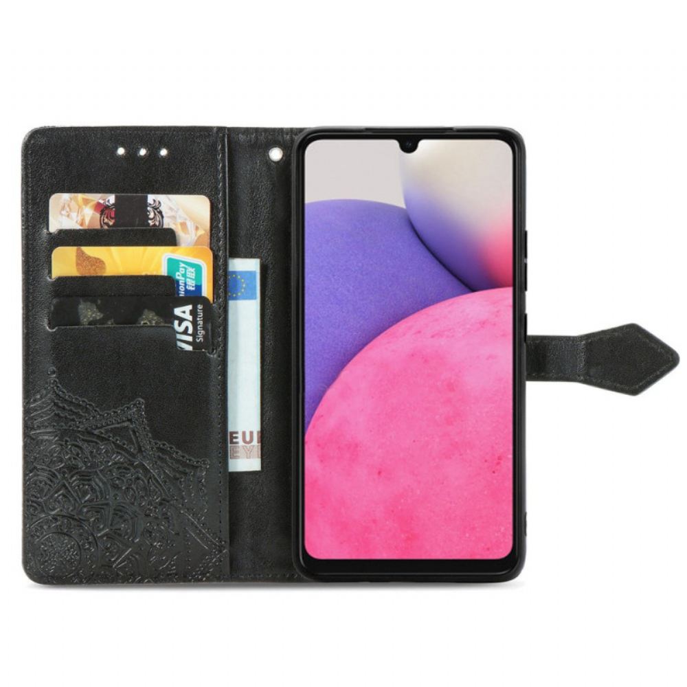 Flipové Pouzdro Na Samsung Galaxy A33 5G Středověká Mandala
