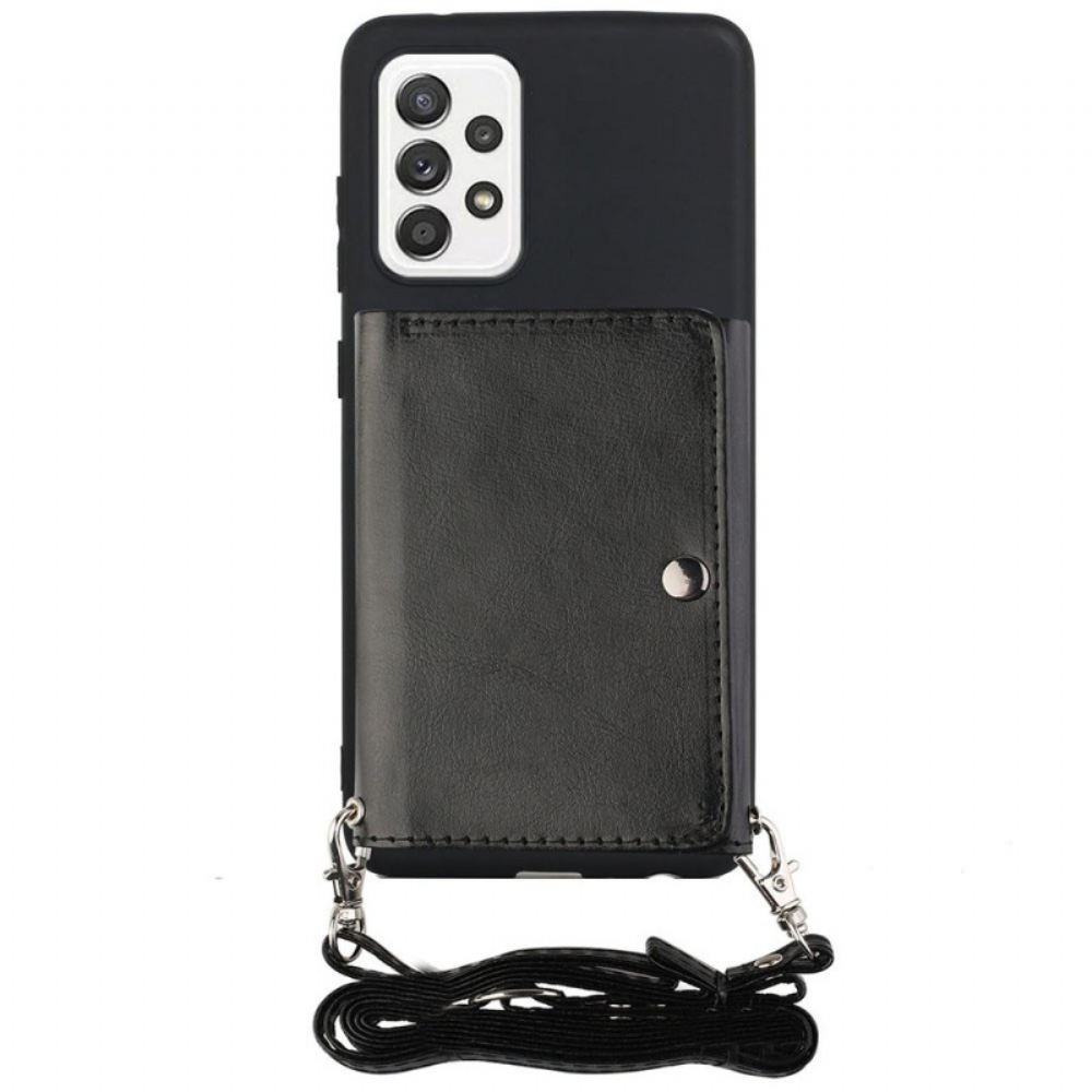 Kryt Na Samsung Galaxy A33 5G Držák Crossbody Karty