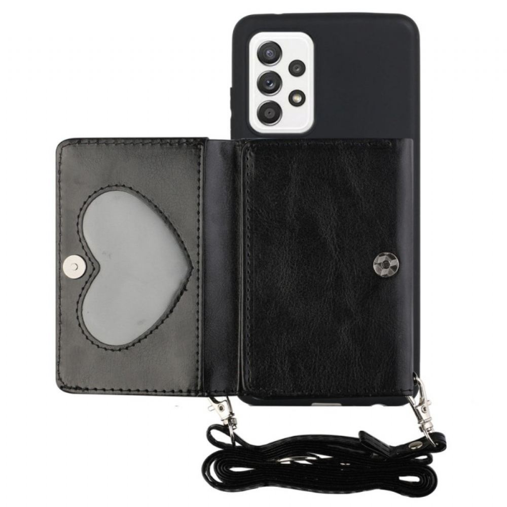 Kryt Na Samsung Galaxy A33 5G Držák Crossbody Karty