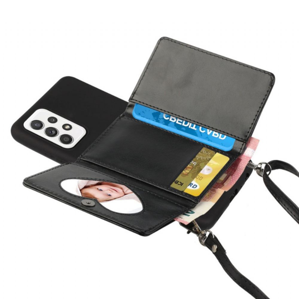Kryt Na Samsung Galaxy A33 5G Držák Crossbody Karty