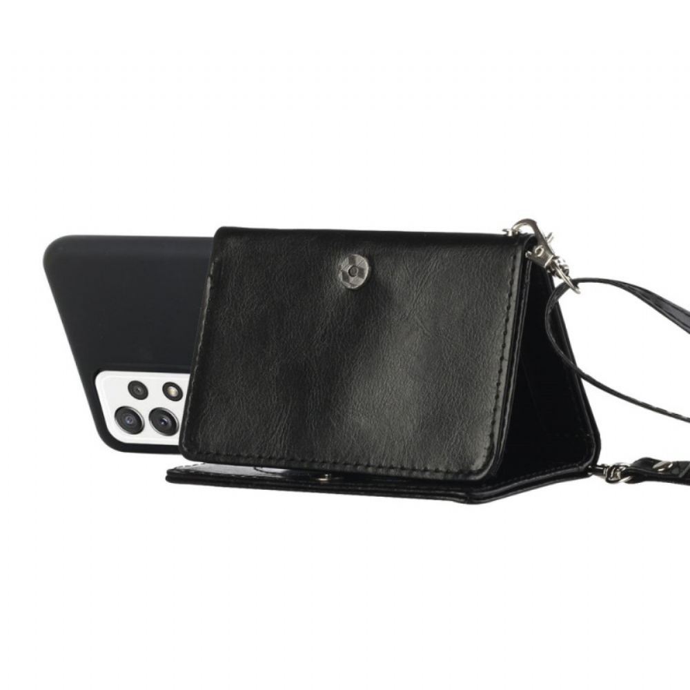 Kryt Na Samsung Galaxy A33 5G Držák Crossbody Karty