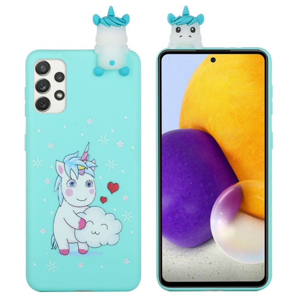 Kryt Na Samsung Galaxy A33 5G Jednorožec Fun 3d