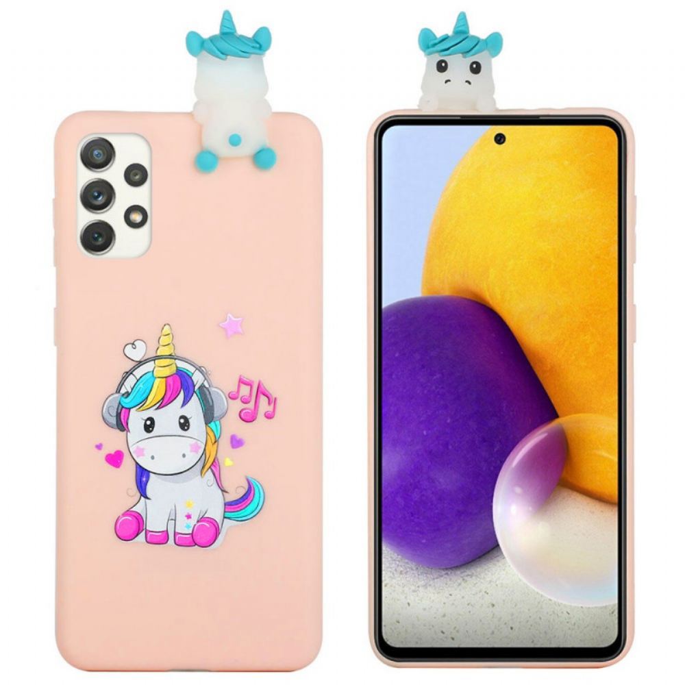 Kryt Na Samsung Galaxy A33 5G Jednorožec Fun 3d