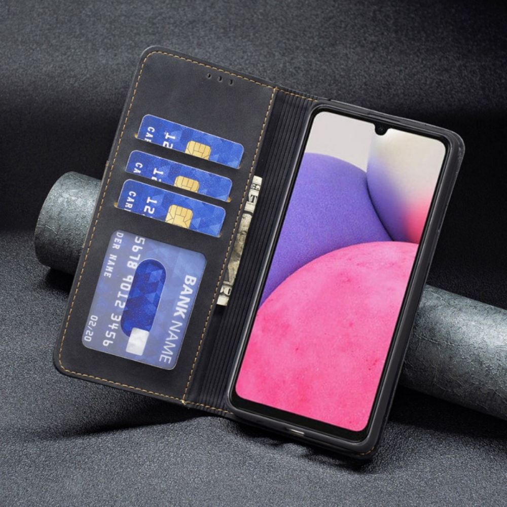 Kryty Na Mobil Na Samsung Galaxy A33 5G Flipové Pouzdro Binfenová Barva