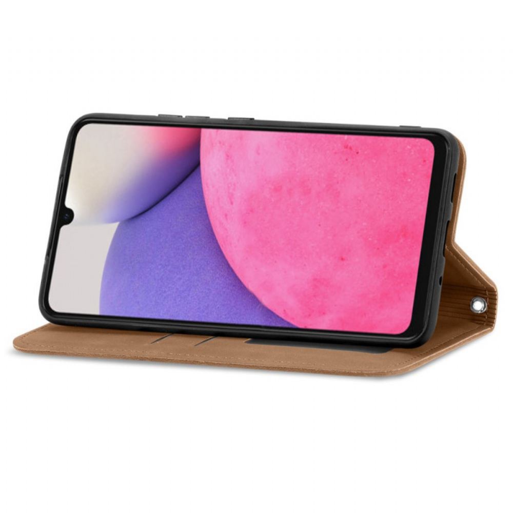 Kryty Na Mobil Na Samsung Galaxy A33 5G Flipové Pouzdro Dotek Kůže