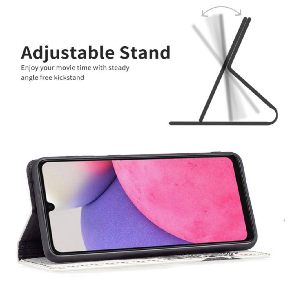 Kryty Na Mobil Na Samsung Galaxy A33 5G Flipové Pouzdro Pěkné Vlasy