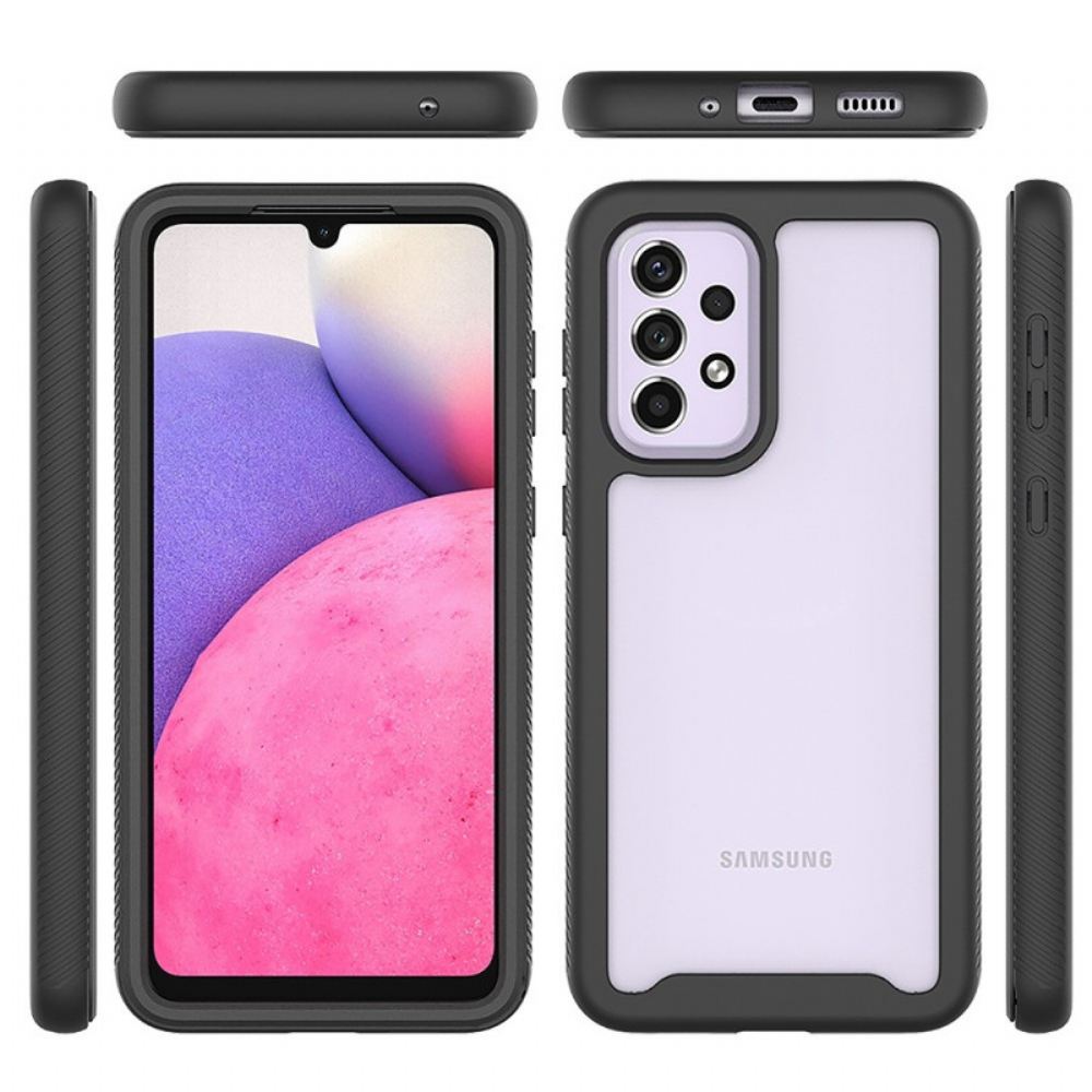 Kryty Na Mobil Na Samsung Galaxy A33 5G Transparentní S Nárazníkem