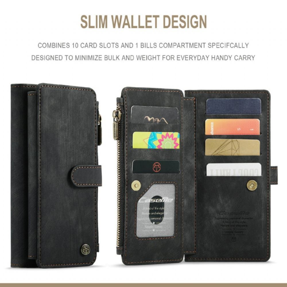 Flipové Pouzdro Na Samsung Galaxy S20 Ultra Caseme Kapsa Na Zip