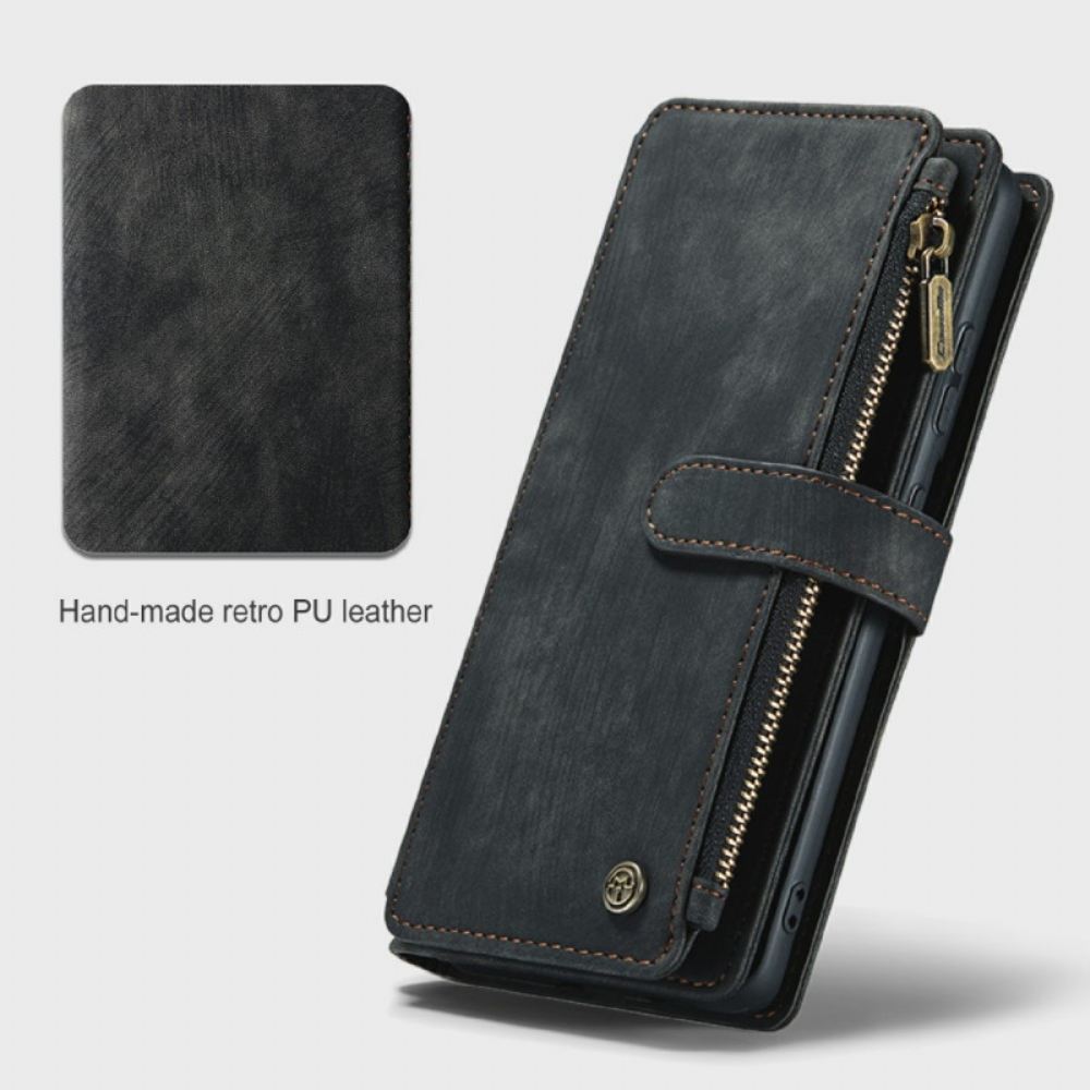 Flipové Pouzdro Na Samsung Galaxy S20 Ultra Caseme Kapsa Na Zip
