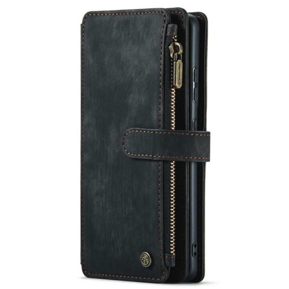Flipové Pouzdro Na Samsung Galaxy S20 Ultra Caseme Kapsa Na Zip