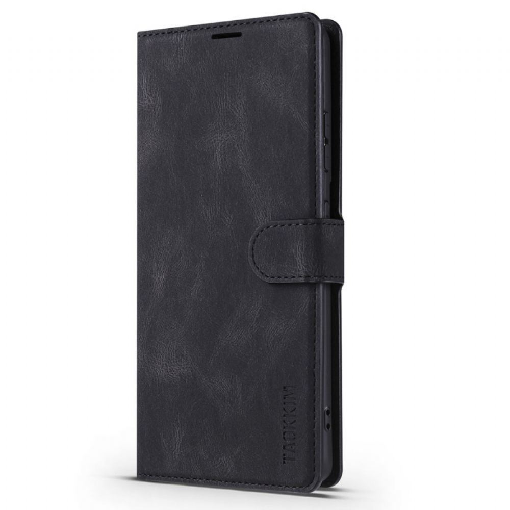 Flipové Pouzdro Na Samsung Galaxy S20 Ultra Kožený Styl Taokkim