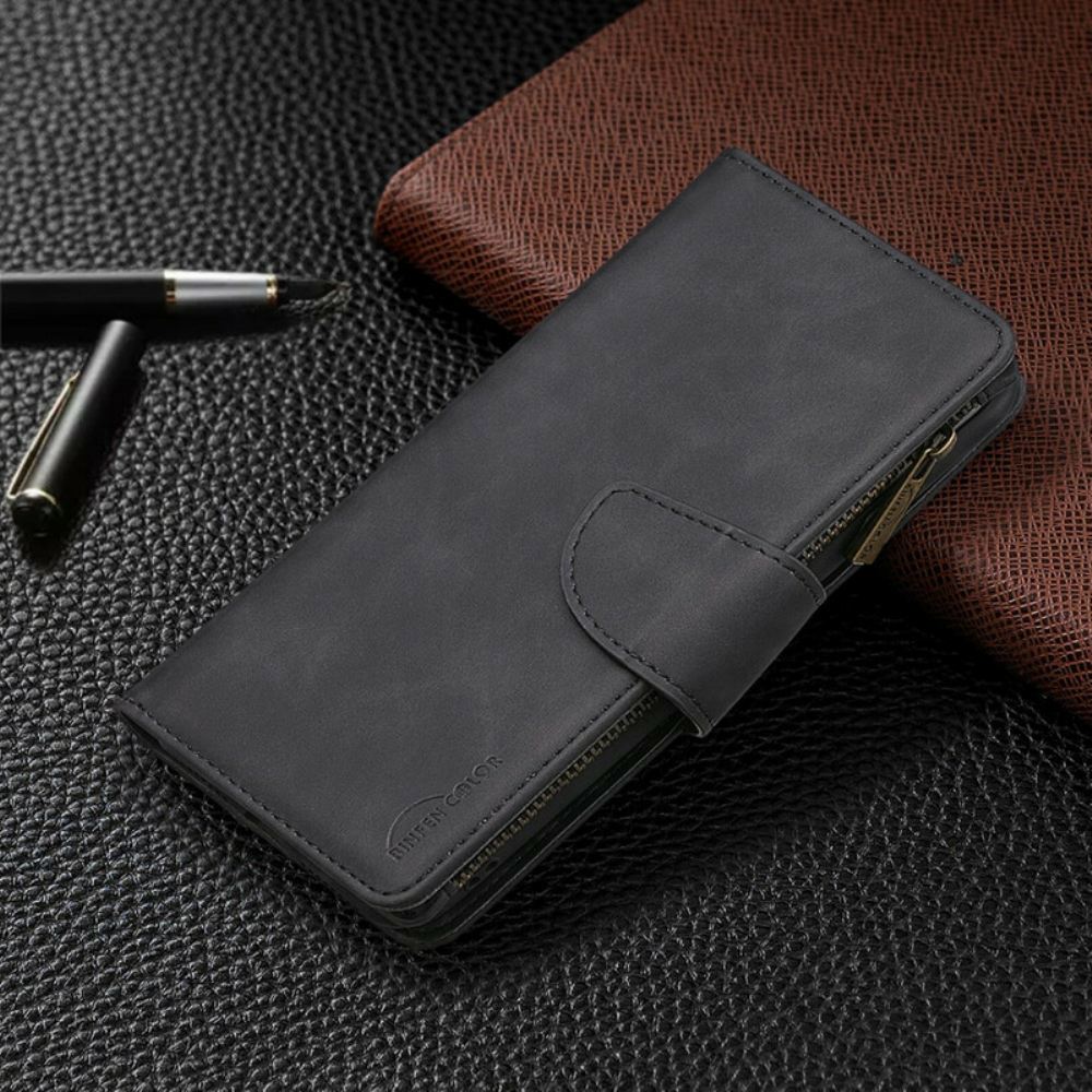 Kryt Flipové Pouzdro Na Samsung Galaxy S20 Ultra Zip Odnímatelný