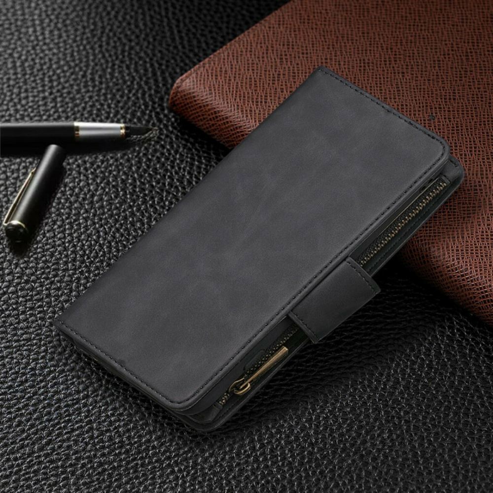 Kryt Flipové Pouzdro Na Samsung Galaxy S20 Ultra Zip Odnímatelný