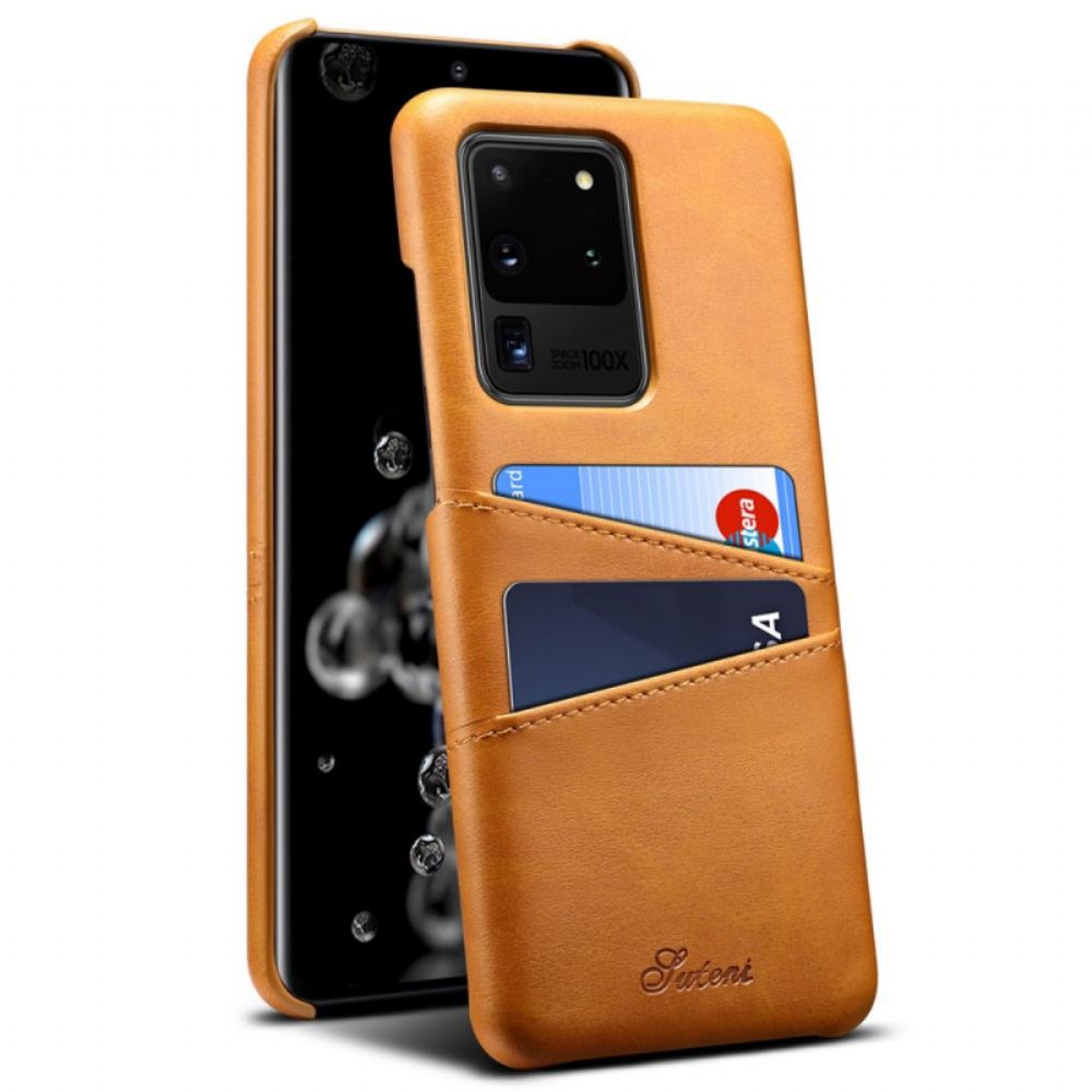 Kryt Na Samsung Galaxy S20 Ultra Držák Karty Suteni