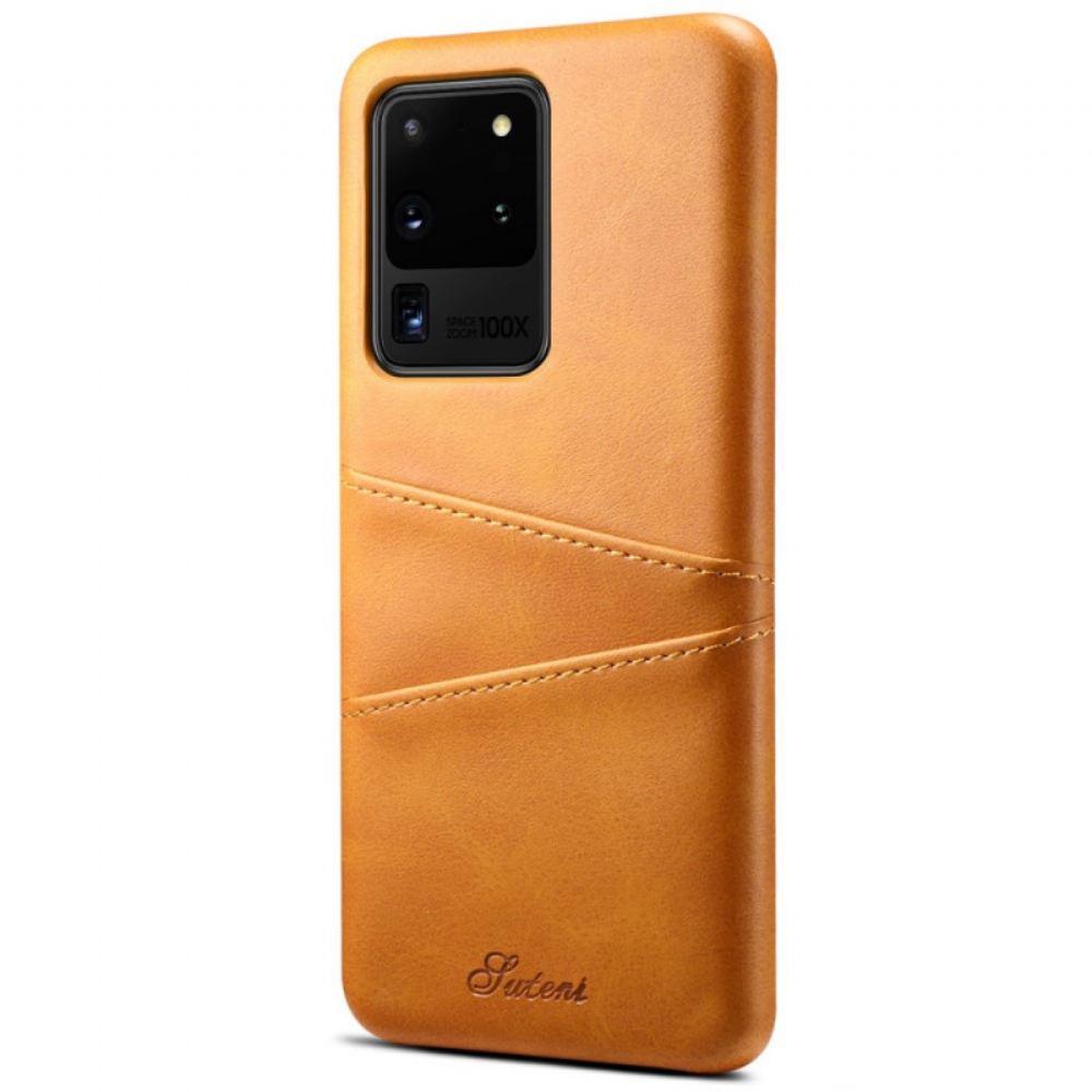 Kryt Na Samsung Galaxy S20 Ultra Držák Karty Suteni