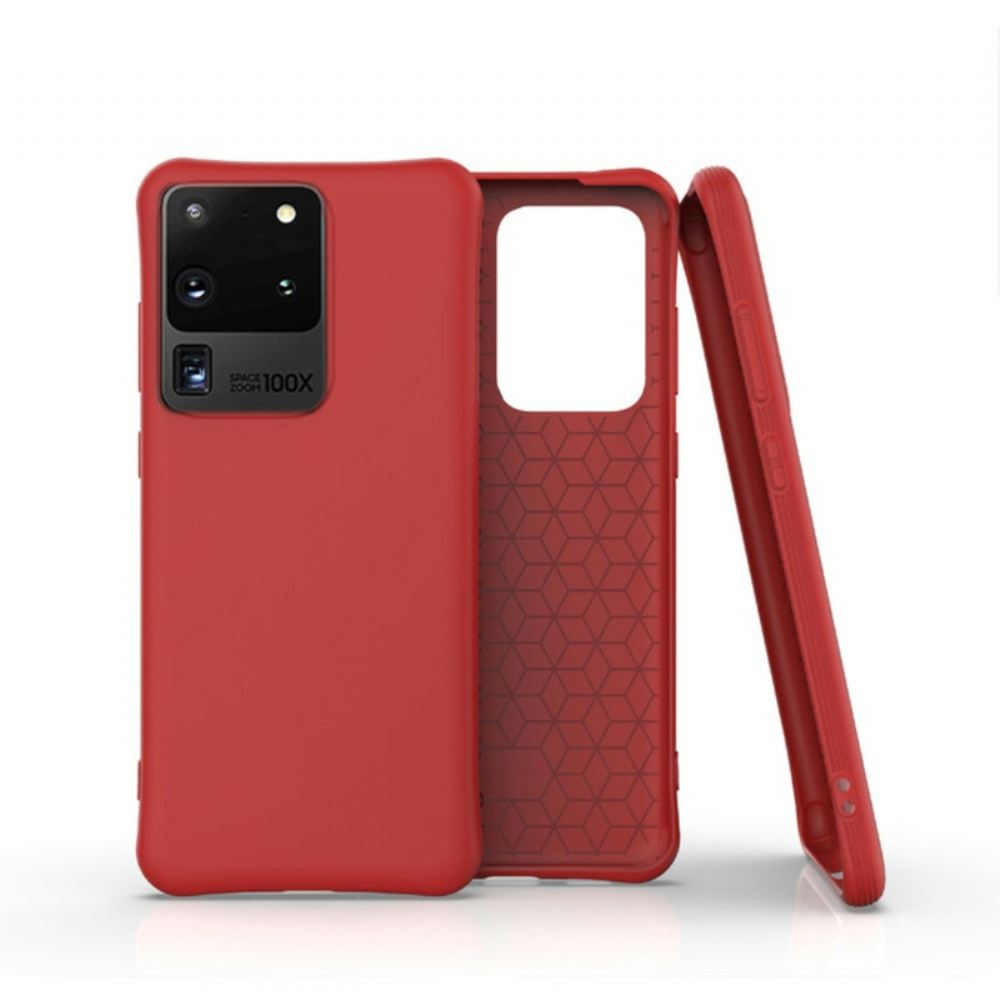 Kryty Na Mobil Na Samsung Galaxy S20 Ultra Flexibilní Silikonová Matná