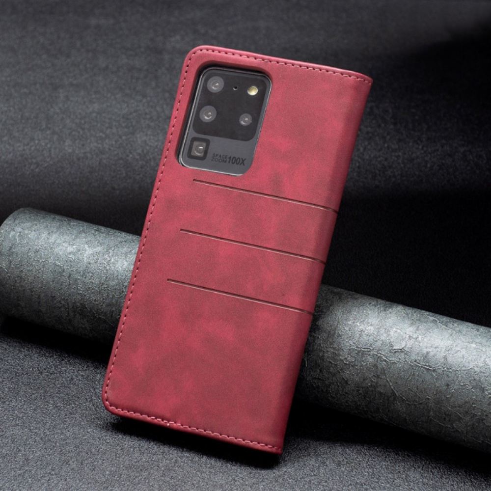 Kryty Na Mobil Na Samsung Galaxy S20 Ultra Flipové Pouzdro Binfenová Barva