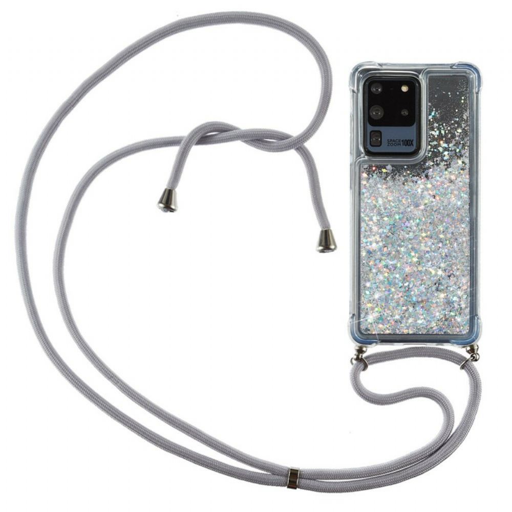 Kryty Na Mobil Na Samsung Galaxy S20 Ultra Flitry Se Šňůrou